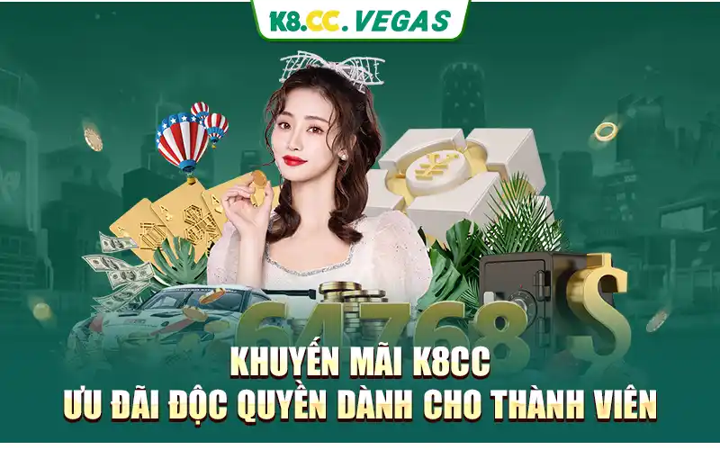 các chương trình khuyến mãi hấp dẫn tại k8cc