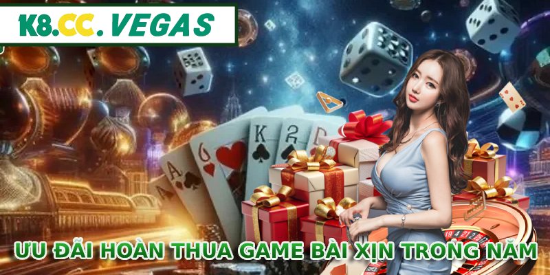 Ưu đãi hoàn thua game bài xịn trong năm