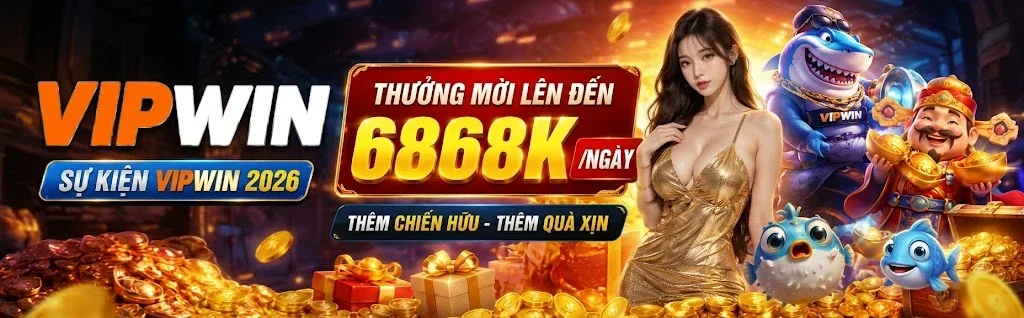 VIPWIN thưởng mời bạn bè 6868K/ngày