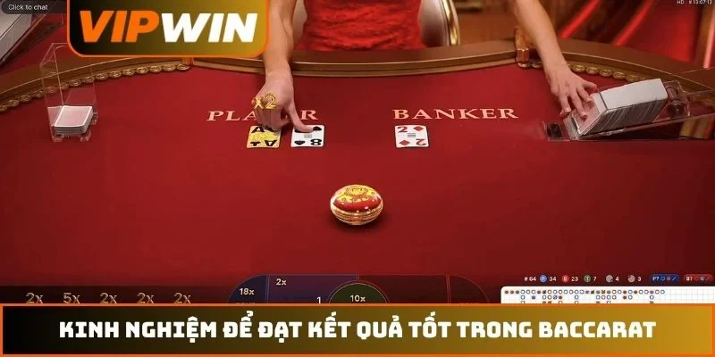 Baccarat VIPWIN – Hướng Dẫn Luật Chơi Và Cách Tính Điểm Chuẩn 3 Kinh nghiệm để đạt kết quả tốt trong Baccarat